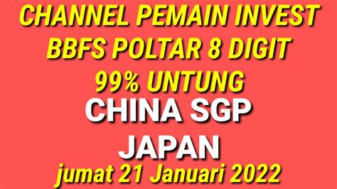 RUMUS INVEST BBFS POLTAR 8 DIGIT CHINA JAPAN SGP .